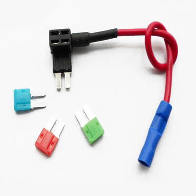 MICRO2 Автомобильные предохранители для лопастей 32V 10A Красный для Ford Tap Adapter Мини-держатель предохранителя для лопастей